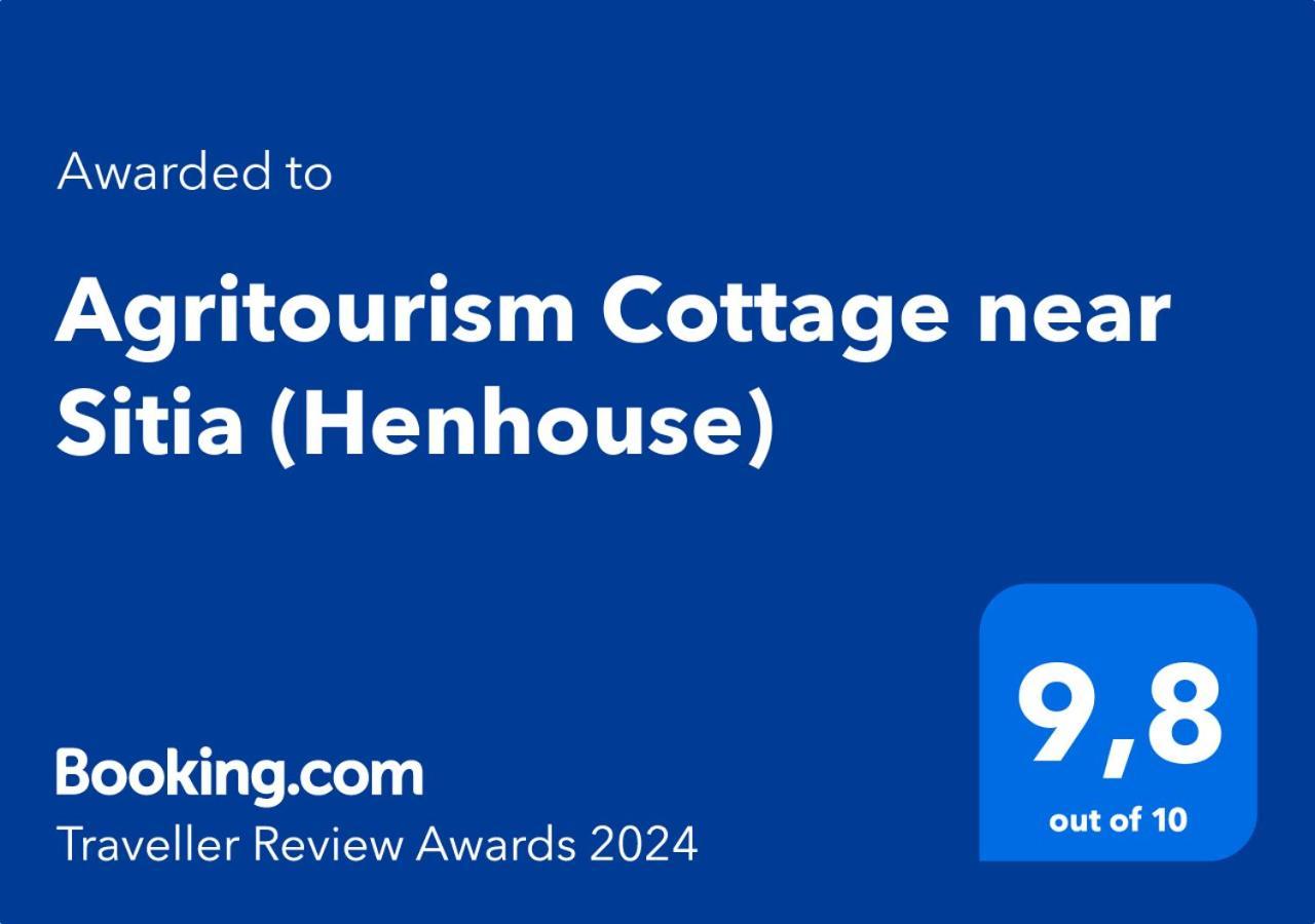 Agritourism Cottage Near Sitia Buitenkant foto